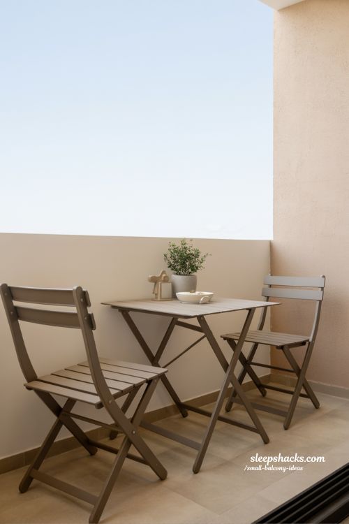 Minimalist Modern Small Balcony Design