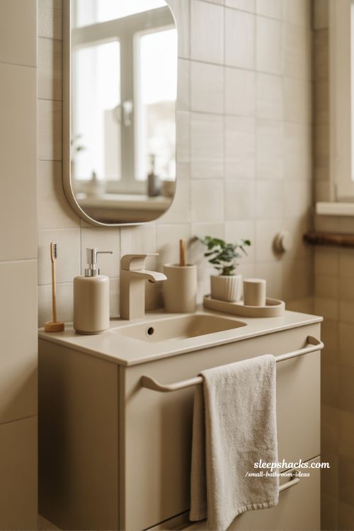 Minimalist Small Bathroom Accessories for a Clean Look