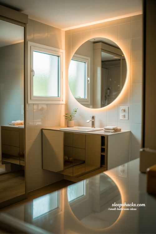 Mirror Ideas That Make Small Bathrooms Look Bigger