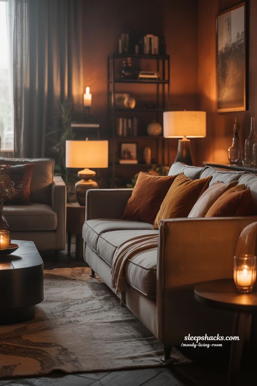 Moody Living Room Ideas Cozy and Intimate Home Decor