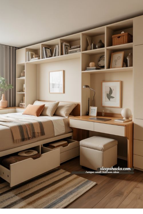 Multifunctional Furniture Ideas for Stylish Small Bedrooms