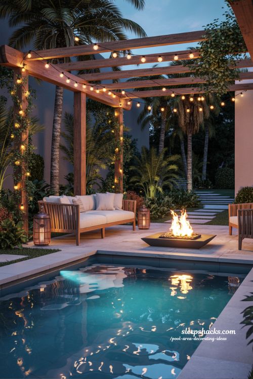 Outdoor Lighting Magic Ideas for Enchanting and Functional Pool Decks