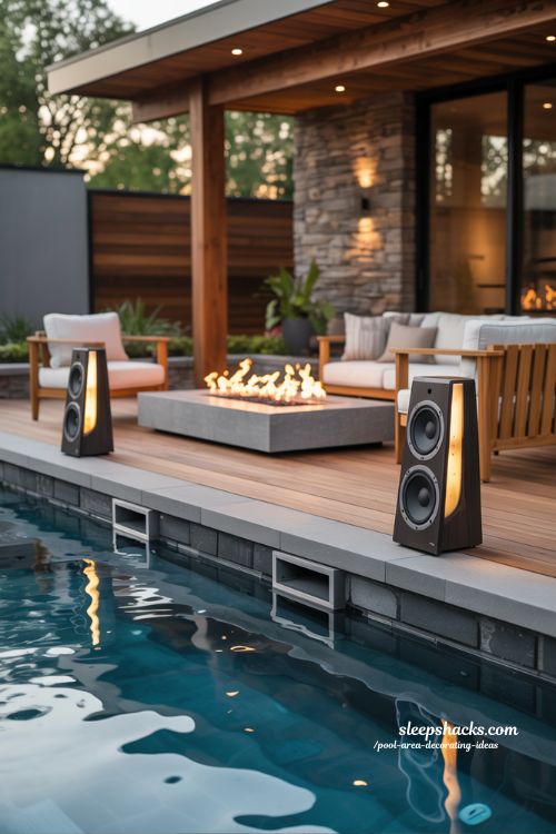 Outdoor Speakers and Entertainment Ideas for a Dynamic and Inviting Pool Deck