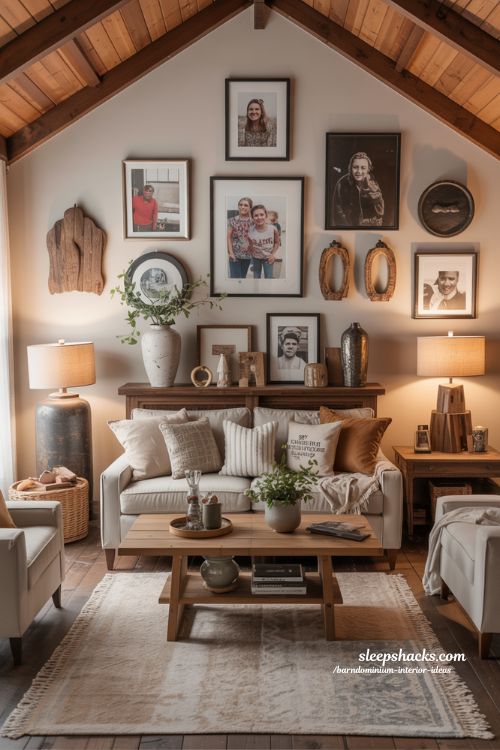 Personalized Décor Barndominium Interior