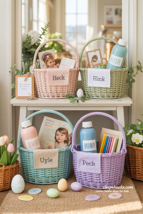 Personalized Easter Basket Ideas for Kids with Cute Name Gifts