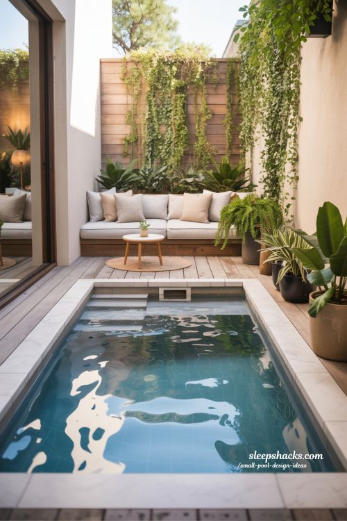Plunge Pool Ideas for Small Backyard Cozy Spa Style Spaces