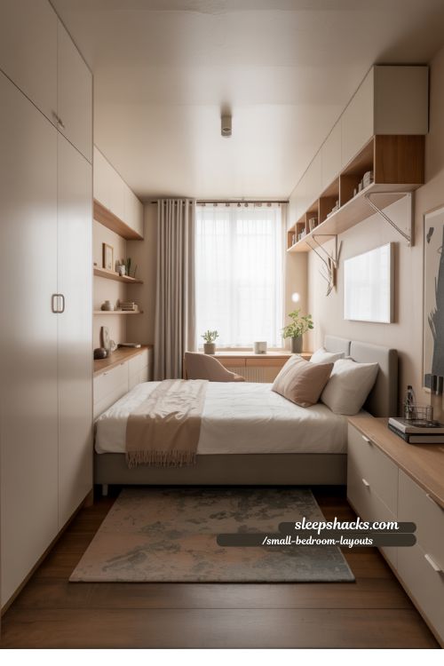 Rectangular Small Bedroom Layout Ideas