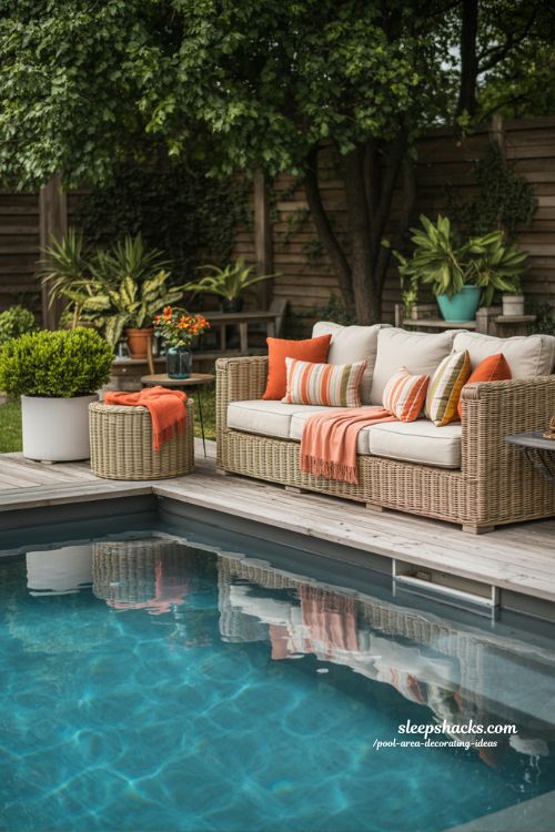 Seasonal Decor Swaps Ideas for a Fresh and Inviting Poolside Space