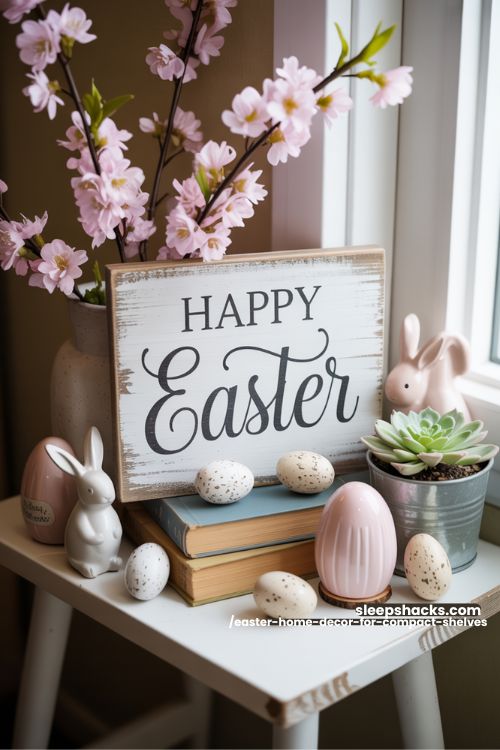 Seasonal Shelf Signage for Compact Shelves