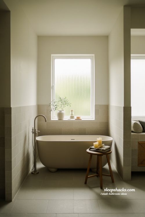Slim Freestanding Bathtub Ideas for Small Bathrooms