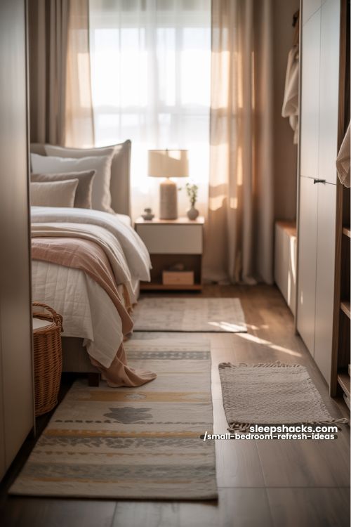 Small Bedroom Rugs to Define Zones Cozy Functional Spaces