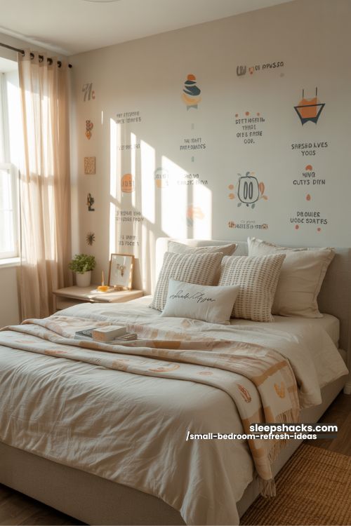 Small Bedroom Wall Decals Fun Stylish Refresh