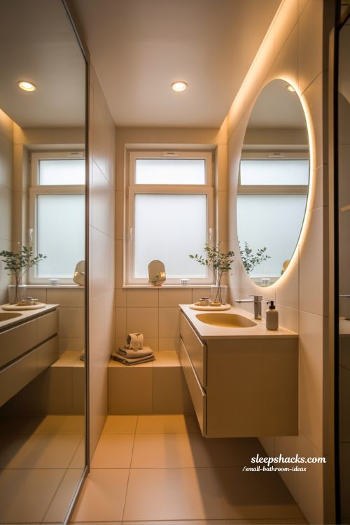Smart Mirror and Lighting Ideas for Small Bathrooms