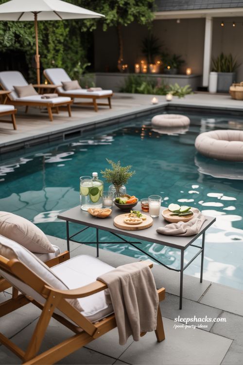 Spa & Relaxation Pool Day Ideas for Calm Summer Gatherings