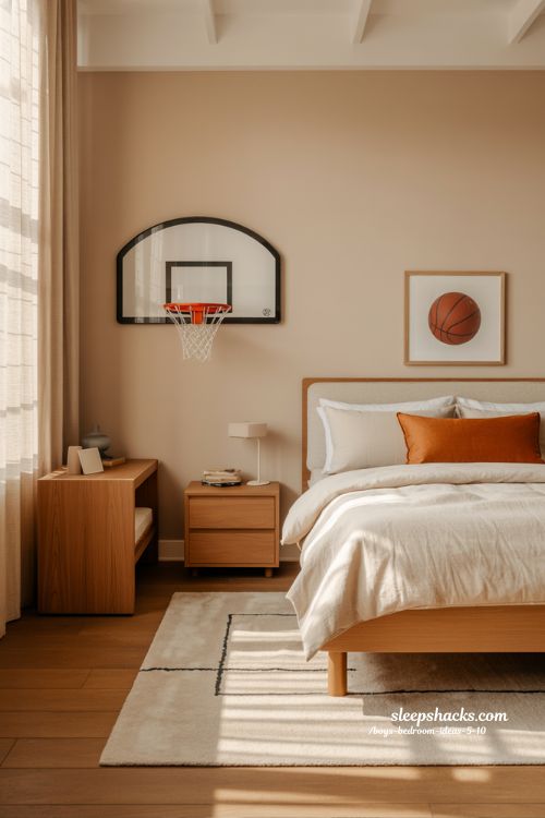 Sports Themed Boys Bedroom Ideas 5 to 10 Clean and Stylish Design