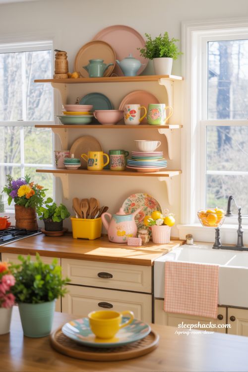 Spring Kitchen Decor Ideas for a Cheerful Cooking Space