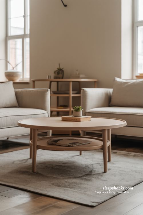 Stylish Slimline Coffee Tables for Very Small Living Rooms