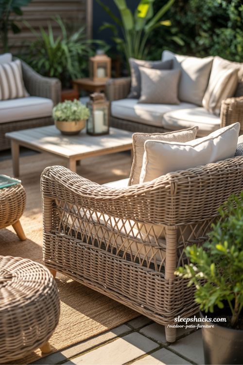 Stylish Wicker Furniture for Timeless Charm