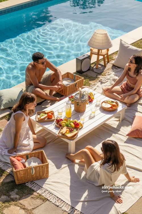 Summer Picnic by the Pool Ideas for Relaxed Outdoor Fun