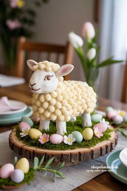 Sweeten the Meal With a Lamb Cake for Easter Tables