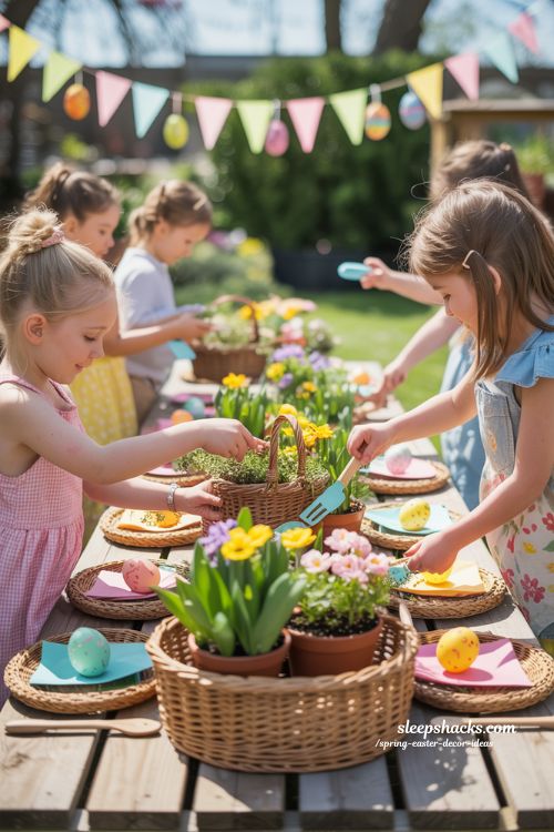 Throw a Vibrant Garden Party for Interactive Spring Easter Fun