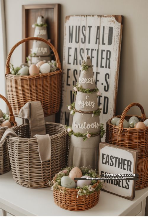 Upcycled Easter Decor Budget-Friendly DIY Ideas