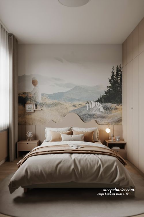 Wall Mural Boys Bedroom Ideas 5 to 10 Storytelling Focal Point
