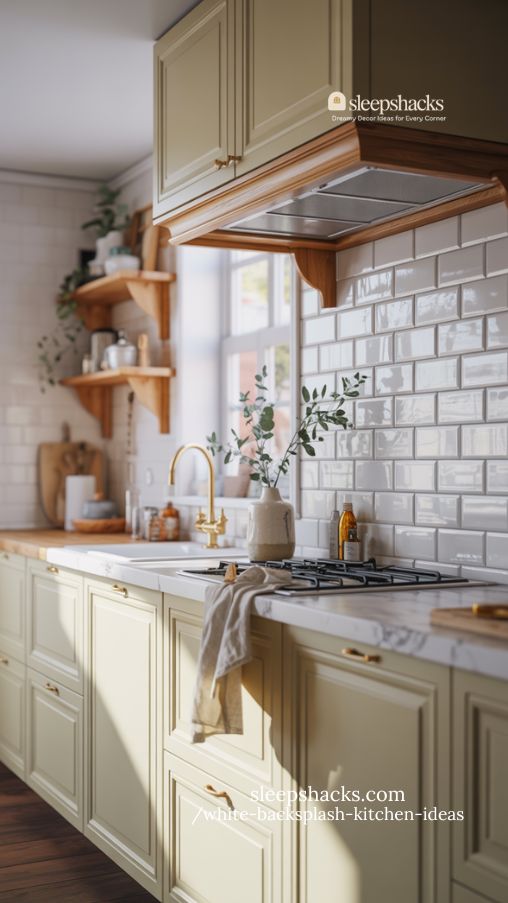 White Backsplash Kitchen Ideas That Feel Bright and Timeless