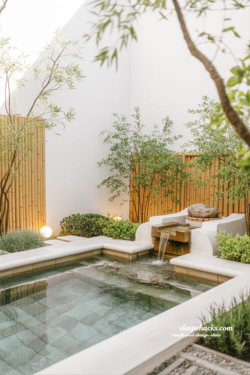 Zen Inspired Small Pool Ideas Peaceful Backyard Retreat