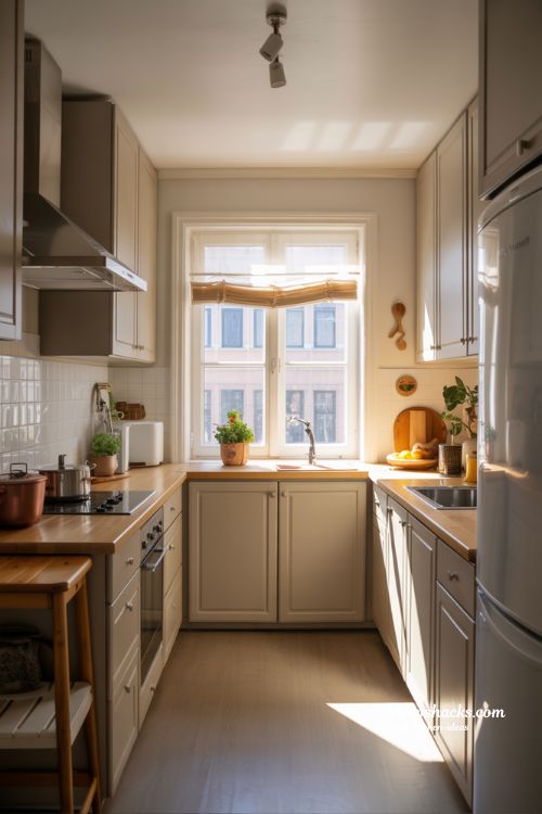 small kitchen ideas optimize natural light with windows