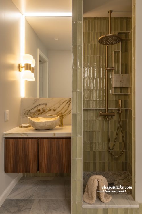 Adding Luxury Touches to Your Small Bathroom Remodel: Spa-Like Serenity
