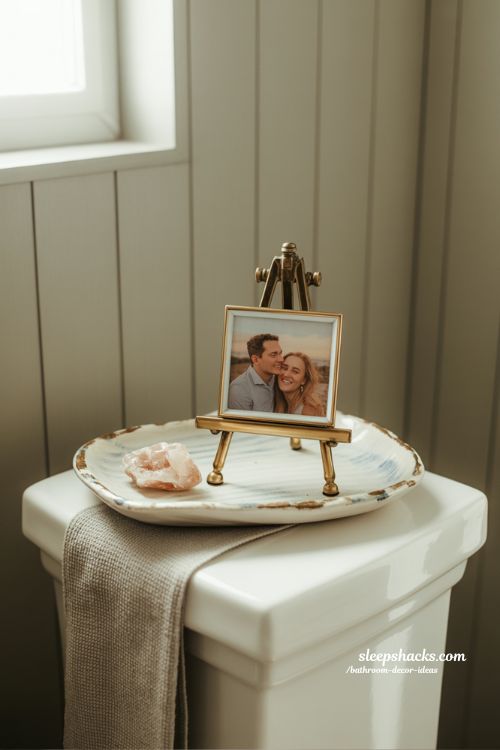 Adding Real Personal Touches to Your Toilet Tank Decor (Renter-Friendly)
