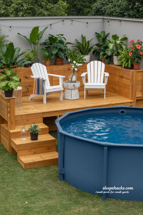 Affordable Backyard Oasis: Elevating the Above-Ground Pool