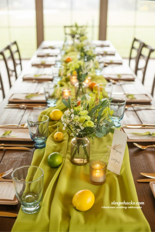 Budget-Friendly Chartreuse Wedding Tablescape Hacks for Stunning Results