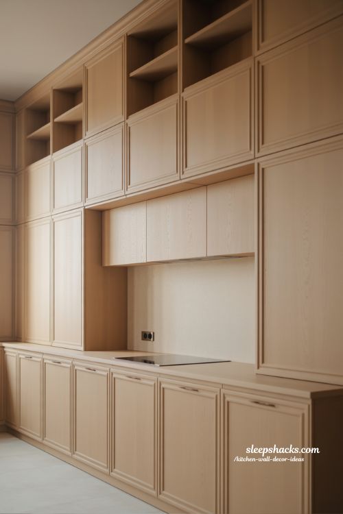 Built-In Cabinet Extensions Creating a Seamless Ceiling Height Kitchen Design