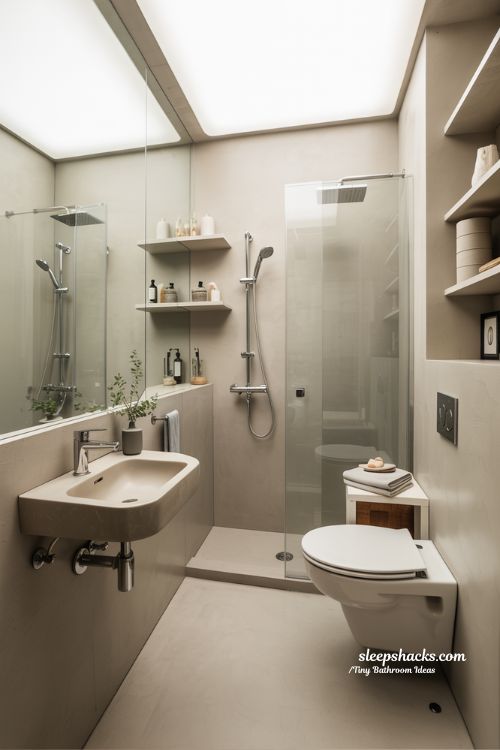 Compact Fixture Ideas That Make Tiny Bathrooms Feel Smart and Spacious
