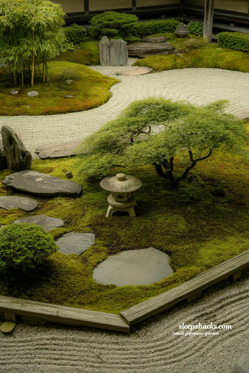 Complete small japanese garden layout inspiration guide with stones moss path bonsai and peaceful zen design
