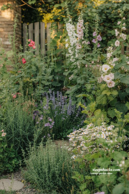Cottage Garden Ideas Using Plant Layering for a Full Lush Look