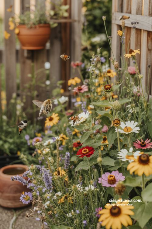 Cottage Garden Ideas with Pollinator Friendly Flowers for a Lively Outdoor Space