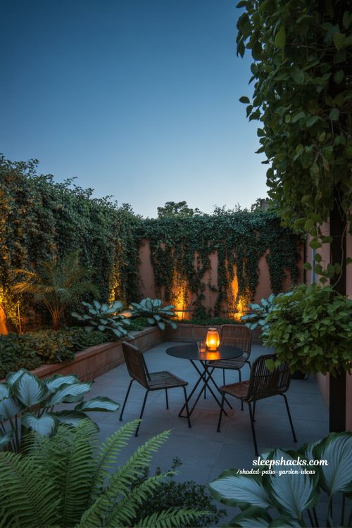Cozy Evening Lighting Ideas for Shaded Patios