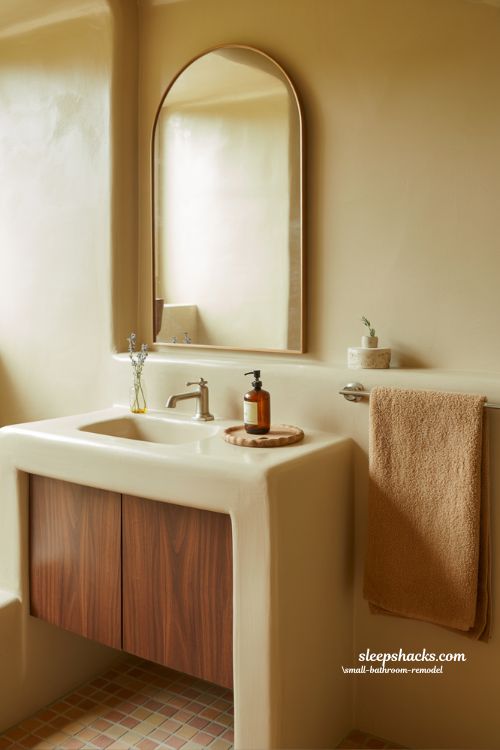 Cozy & Functional Ideas for a Small Bathroom Remodel Retreat