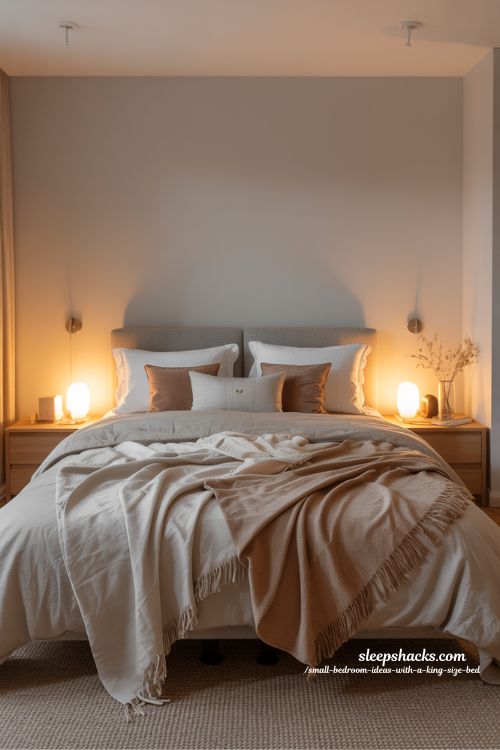 Cozy Styling Tips for Small Bedrooms with King Beds