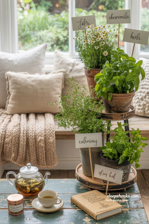 Create Your Calm: A Simple Tea Herb Garden for Cozy Evenings