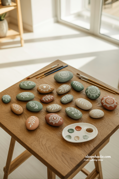 Creative Rock Painting Ideas for a Relaxing Garden and Home