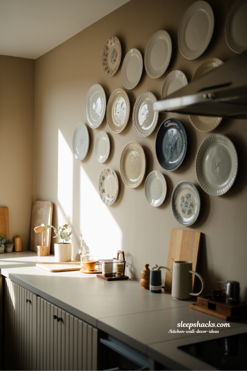 Decorative Plate Wall Ideas That Bring Warmth and Character to Your Kitchen