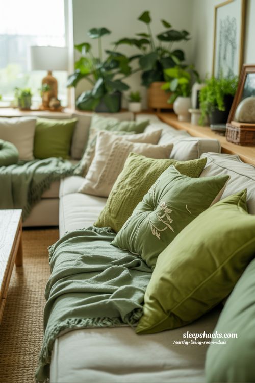 Earthy Living Room Ideas for a Calming Natural Vibe