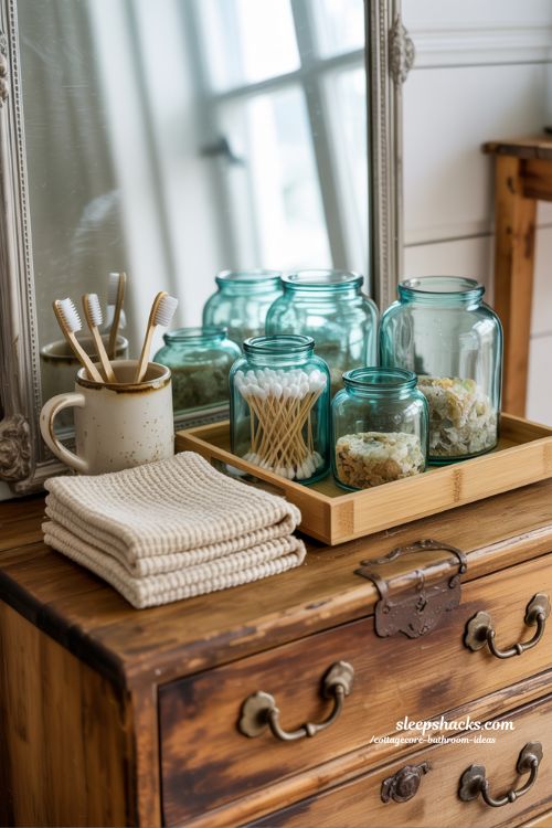 Eco-Friendly Decor and Sustainable Living Ideas for Cottagecore Bathrooms