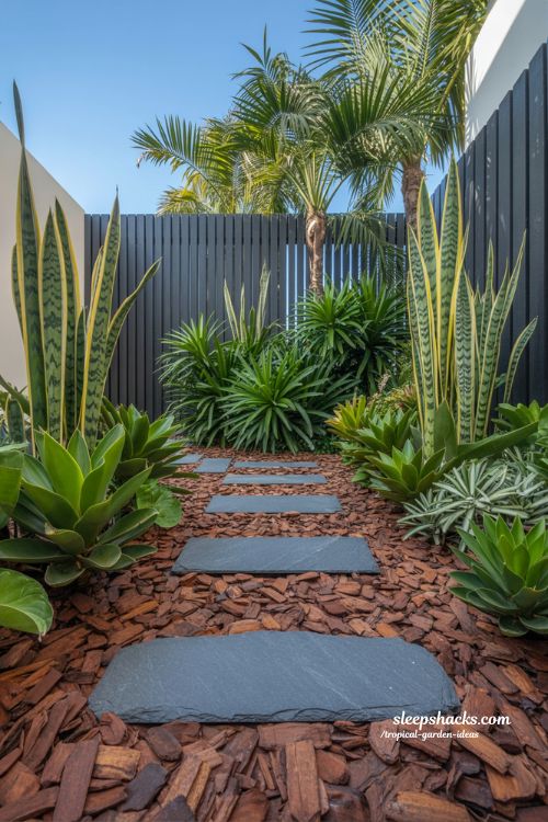 Effortless Emerald Retreat with Low-Maintenance Foliage