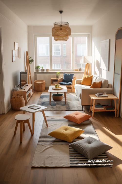 Flexible Seating Ideas for Small Apartment Living Rooms