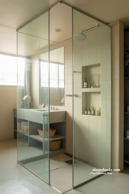 Glass Shower Ideas That Make Tiny Bathrooms Feel Open and Airy